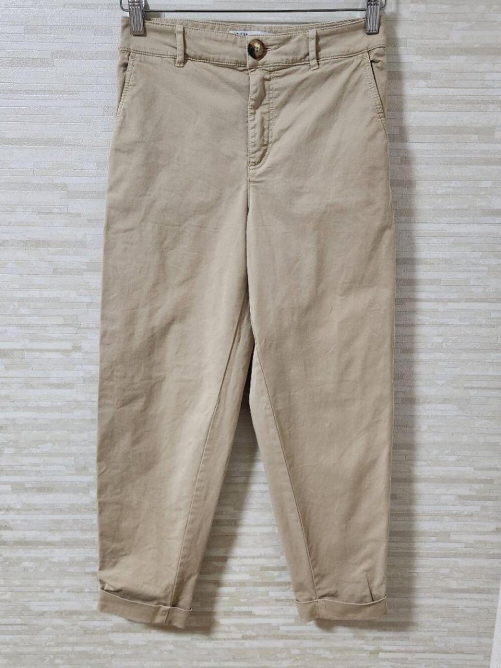 AvailDenifit Pants Beige Loose Cotton